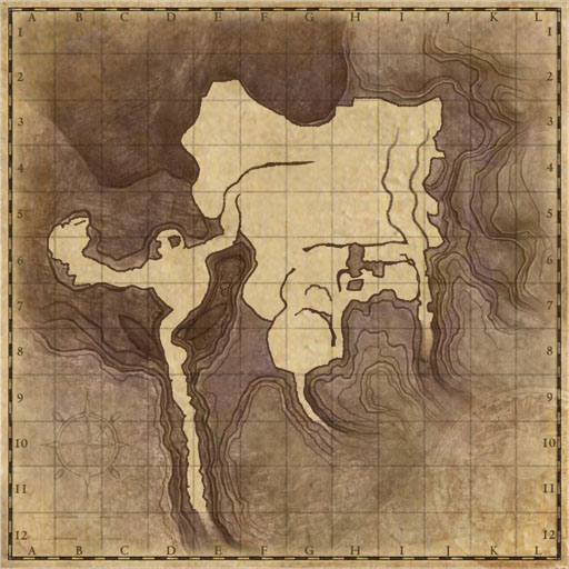 Desolate Cliff of Porto Bello map image