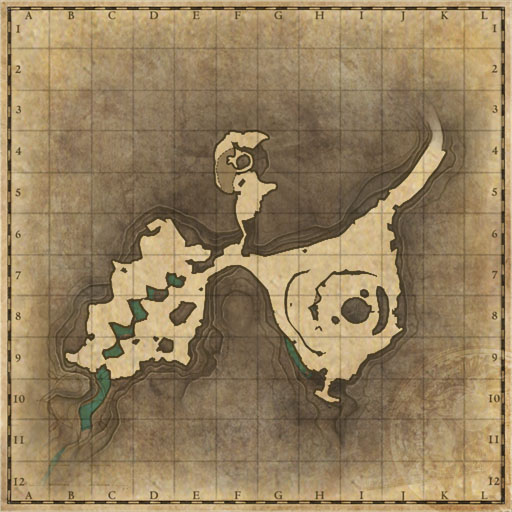 Scorching Plateau map image